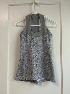 Women’s Lululemon Sleeveless Grey Halter Top - Size Small